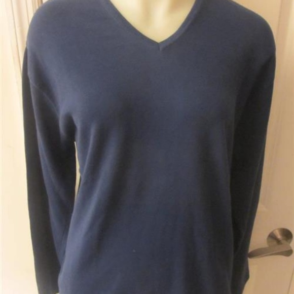 MENS BARNEYS NEW YORK NAVY BLUE  SWEATER S - Picture 5 of 6